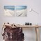 Stupell Industries Serene Beach Sand Dune 2 pc Framed Giclee Wall Art Set Design by Lazar Studio
